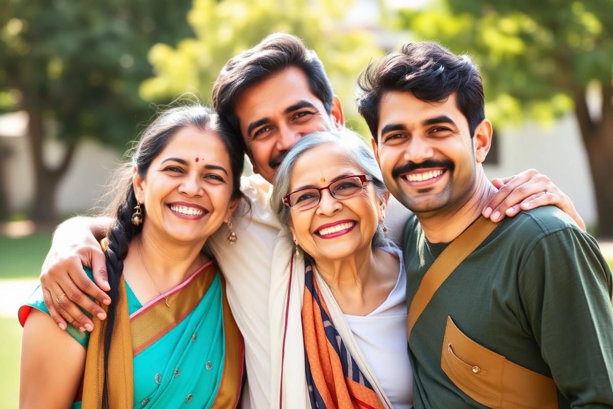 Happy family